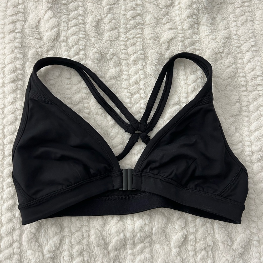 Lululemon sports bra black size 6
